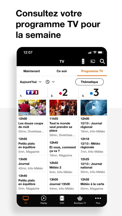 TV d'Orange • Direct & VOD
