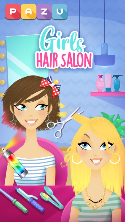 Girls Hair Salon by Pazu Games Ltd