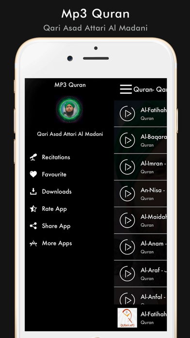 Quran by Qari Asad Attari screenshot 3