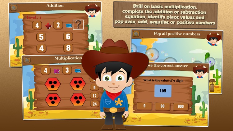 Cowboy Kid Games for 2nd Grade