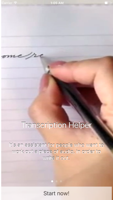 How to cancel & delete Transcription Helper from iphone & ipad 2