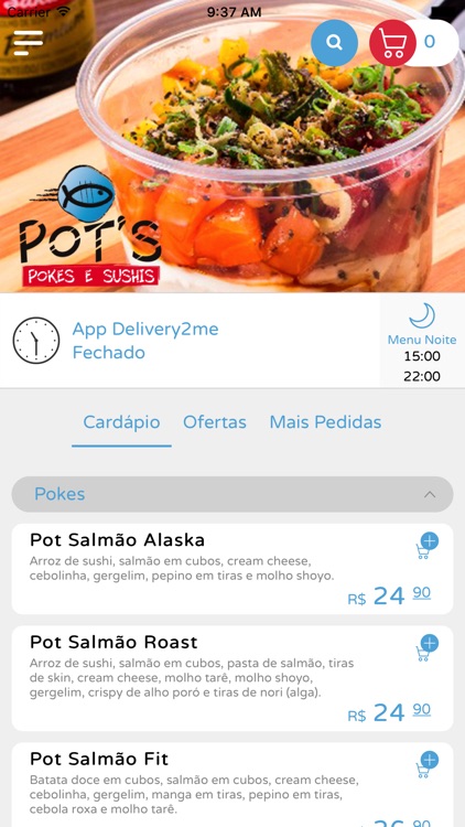 Pots Pokes e Sushis