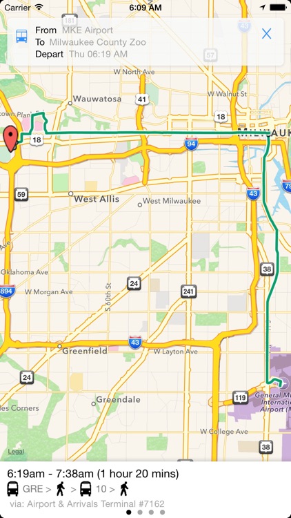 Transit Tracker - Milwaukee screenshot-3