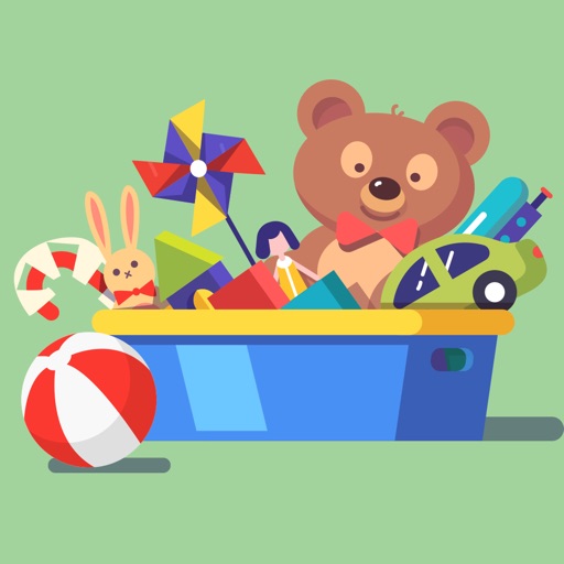 Kids Toy Shopping Online Store Icon