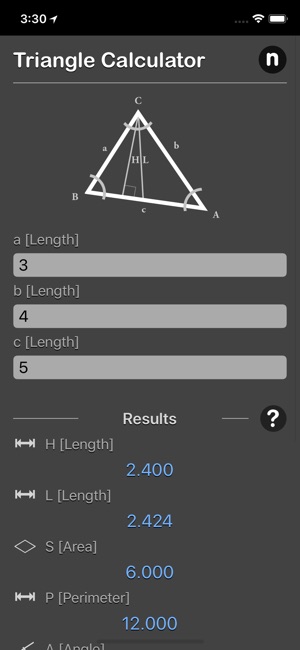 Triangle Calculator Plus(圖1)-速報App