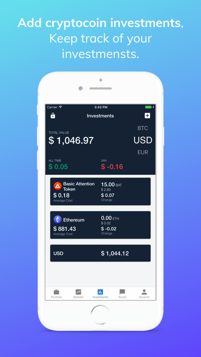 FullDime Crypto Saving Tracker screenshot 2