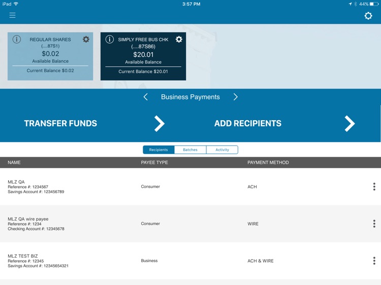 Yolo FCU Business for iPad screenshot-3