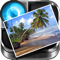 App Icon for Postcards Holiday Creator App in Pakistan IOS App Store