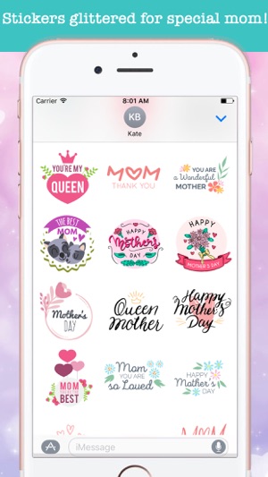 Cute Mother's Day Stickers(圖5)-速報App