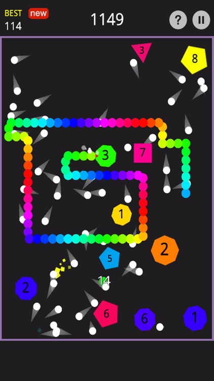 Bounce Snake Hit Block screenshot-4