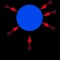 Play the Rolling Knife by shooting the knife into the circle, notice that the spin speed and rotation can change continuously