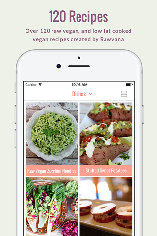 Rawvana's Raw Recipes screenshot 2