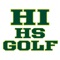 The HI HS Golf App combines mobile and desktop application technology to allow golfers to view live leaderboards during events and tournaments