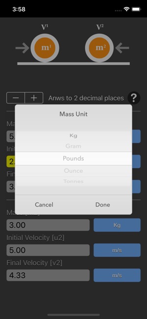 Conservation of Momentum Calc(圖3)-速報App