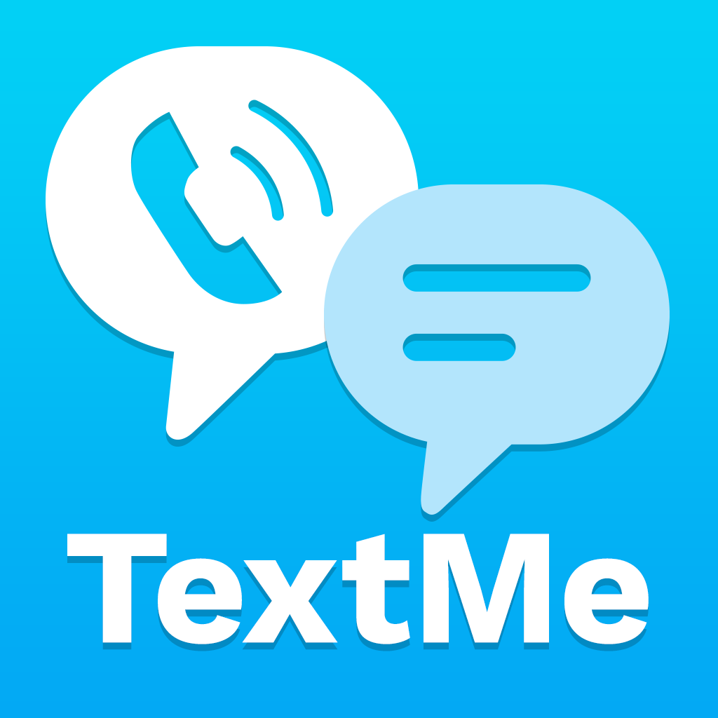 Text Me - Phone Calls + Text App Icon