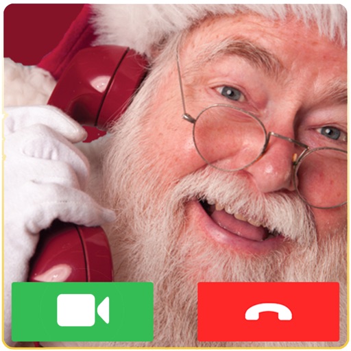 Santa Claus Fake Video Call Icon