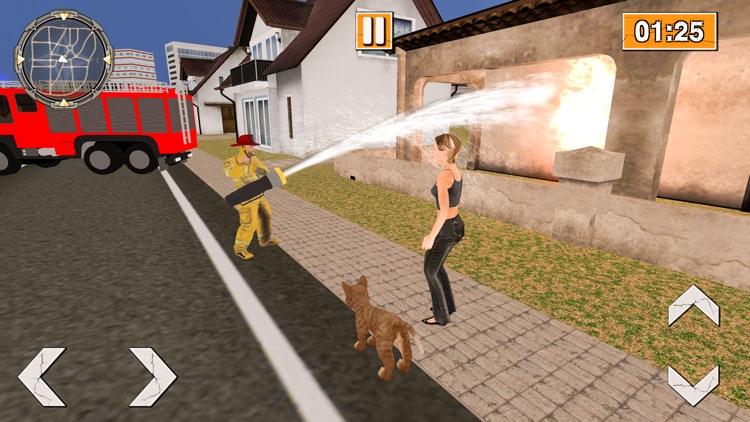 Real FireFighter Rescue Sim 3D