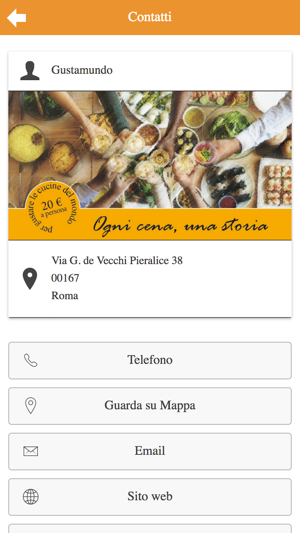 Gustamundo Ristorante Roma(圖2)-速報App