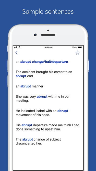 English Sentence Dictionary screenshot 2