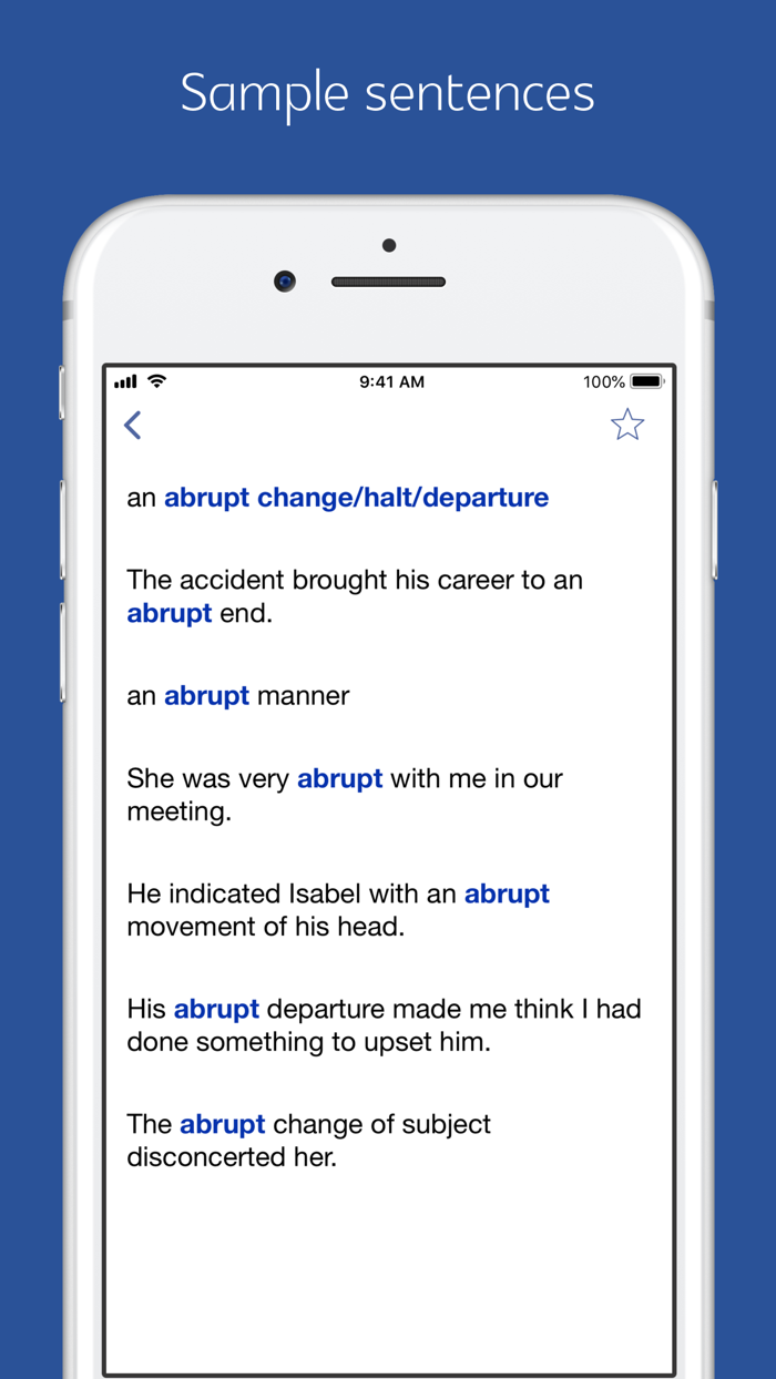 English Sentence Dictionary