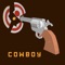 Icon Cowboy Gun Shooting