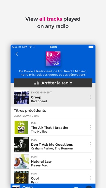 Fip – online radios, playlists screenshot-3