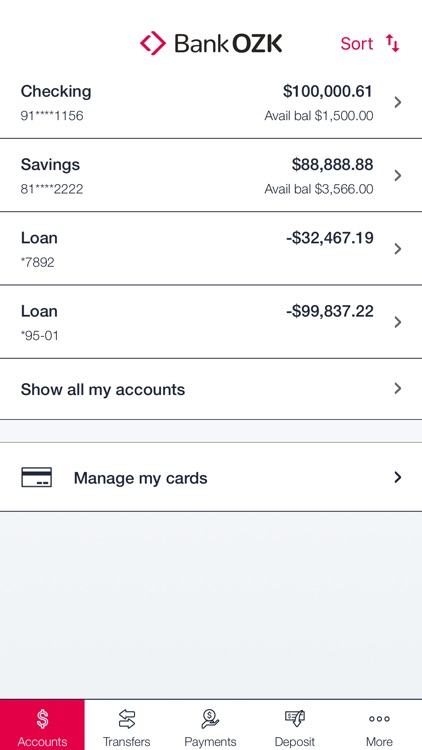 Bank OZK Mobile