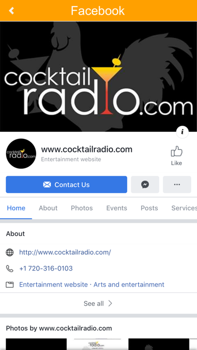 Cocktailradio.com screenshot 4