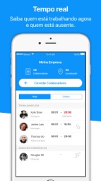Oitchau - Controle de ponto Captura de tela 2