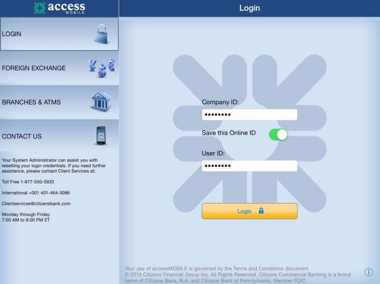 accessMOBILE for iPad