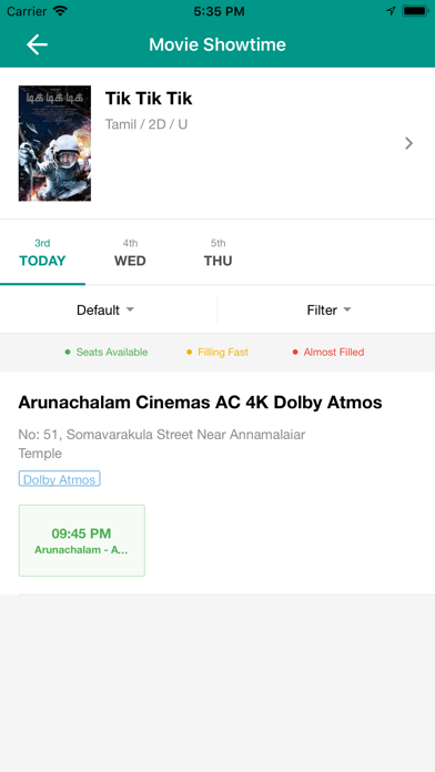 Arunachalam Cinemas screenshot 3