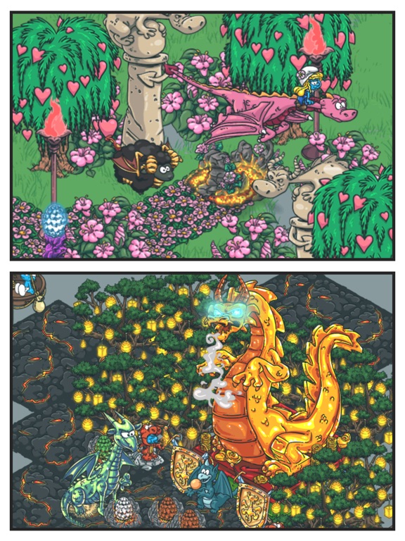 Игра Smurfs' Village