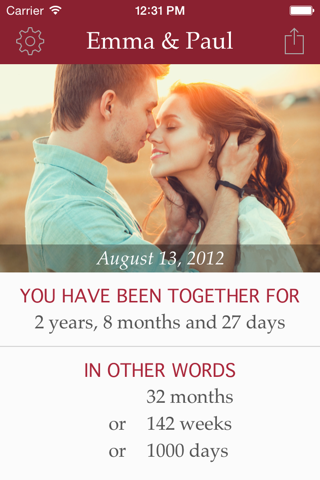 My Love - Relationship Counter - náhled