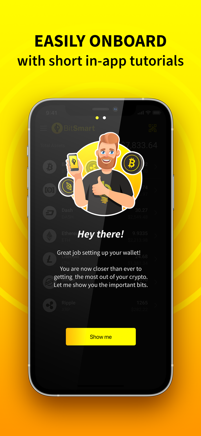 BitSmart Bitcoin wallet app