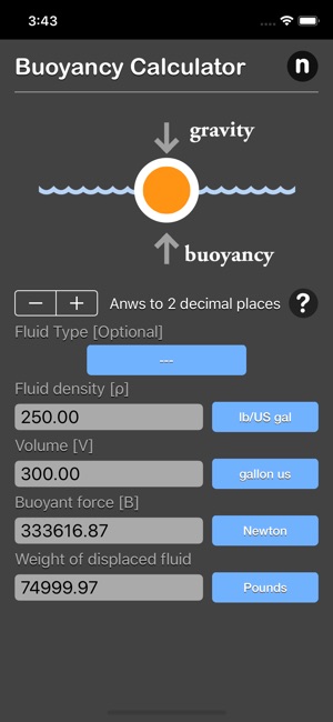 Buoyancy Calculator(圖8)-速報App