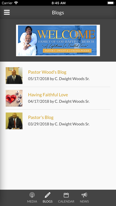 Family of God Baptist Church screenshot 3