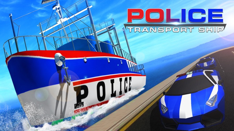 Police Car Transport Ship Game