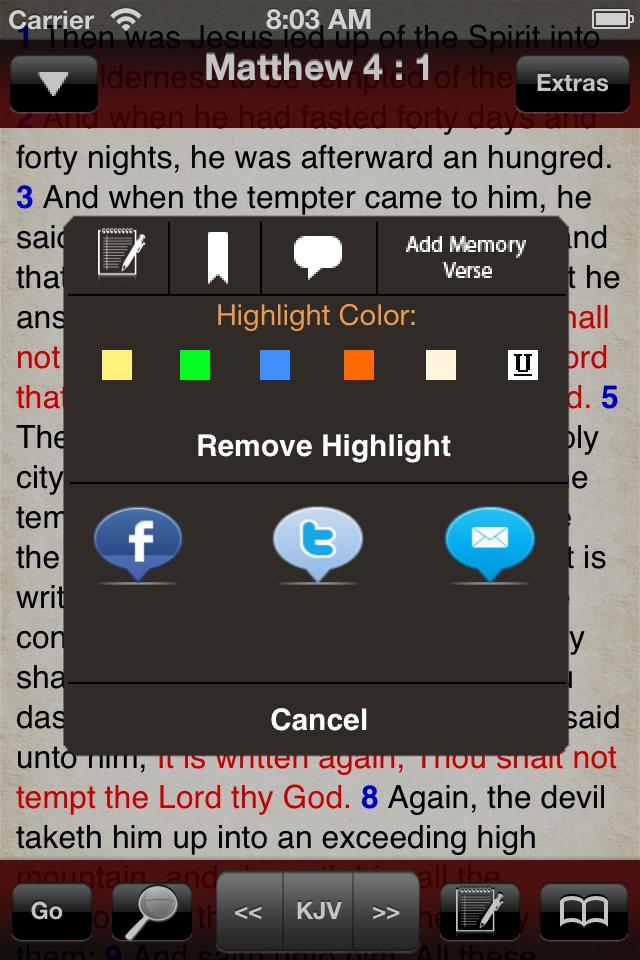 BibleScope: NIV, Message, ERV screenshot 4