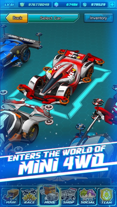 MINI 4WD LEGEND - SIM RACING 2.3.2 IOS ĐUA XE MINI 4WD LEGEND - SIM RACING 2.3.2 IOS