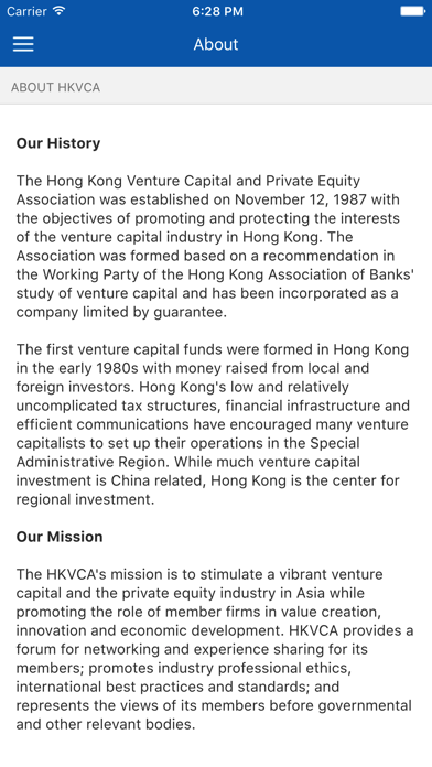 HKVCA 香港創業及私募投資協會 screenshot 3