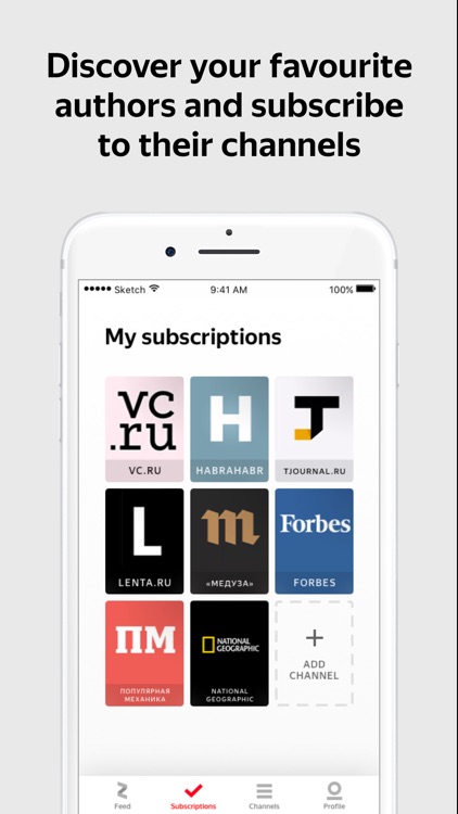 Zen: personalized stories feed