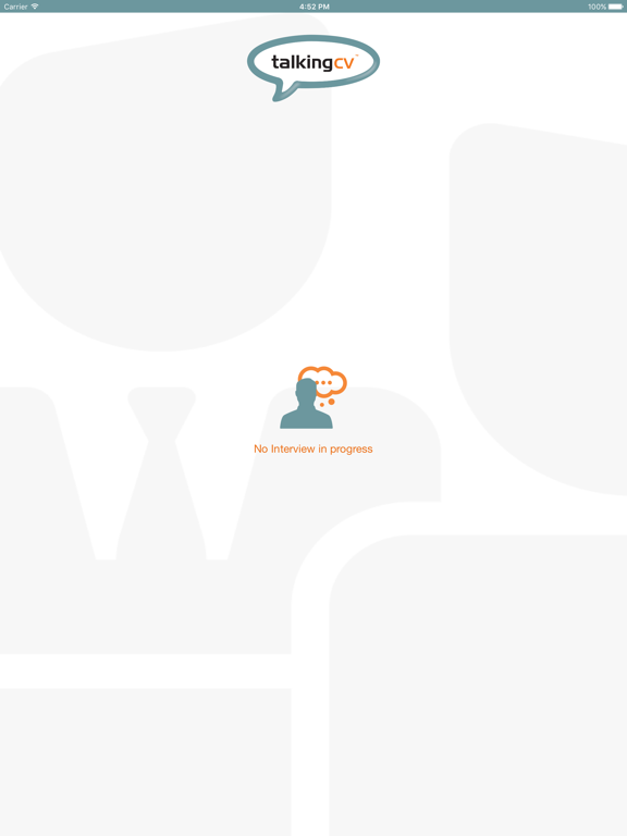 Screenshot #4 pour TalkingCV Candidate Interview