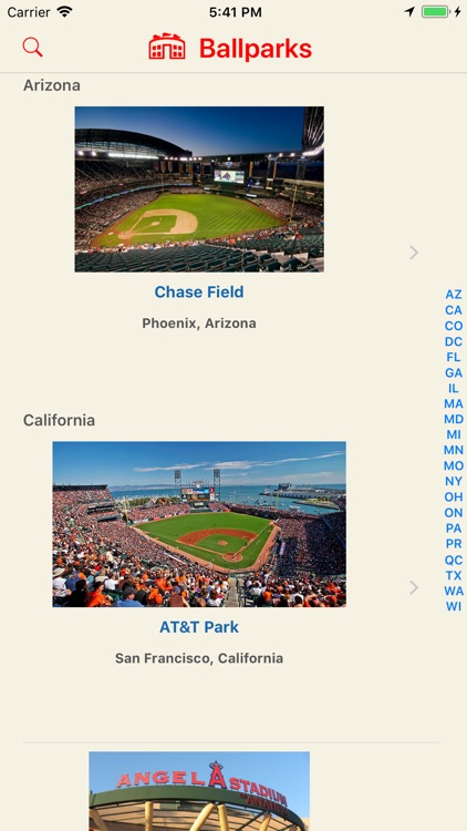 Ballparks of Baseball