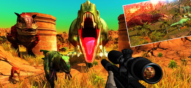 Desert Dinosaur Shooter Pro(圖3)-速報App