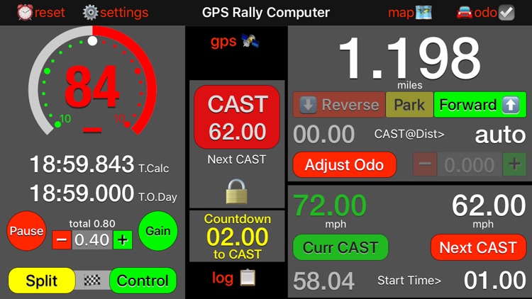 GPS Rally Computer