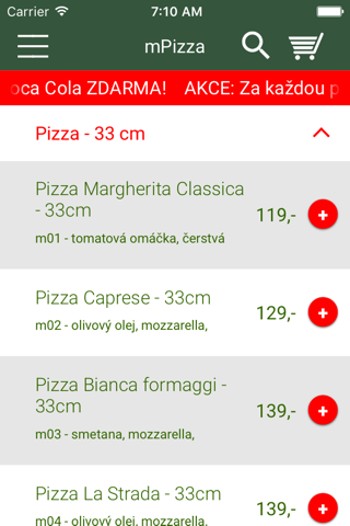 La strada food delivery screenshot 3