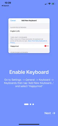 Screenshot 5 Happymod. iphone