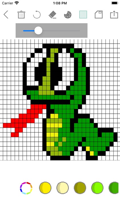 Pixel Art - draw with dots