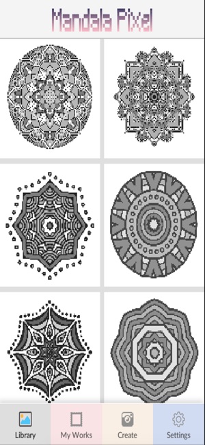 Mandala Pixel Art Coloring(圖4)-速報App