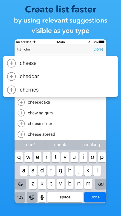 Listonic Grocery Shopping List